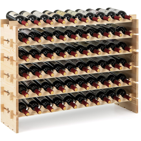 portabottiglie vino legno