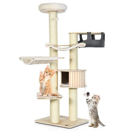 mobili per gatti a più livelli