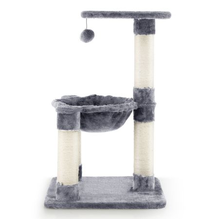 albero per gatti con palo in sisal