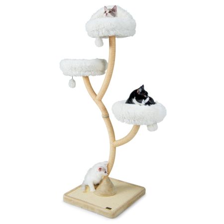 albero per gatti alto 178 cm per gatti grandi e piccoli
