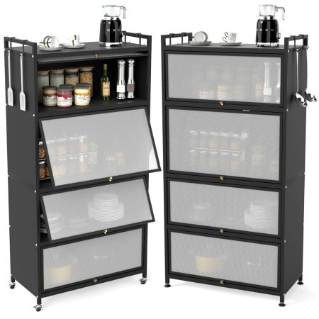 armadio da cucina a 5 ripiani