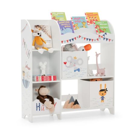 organizer per bambini per giocattoli e libri