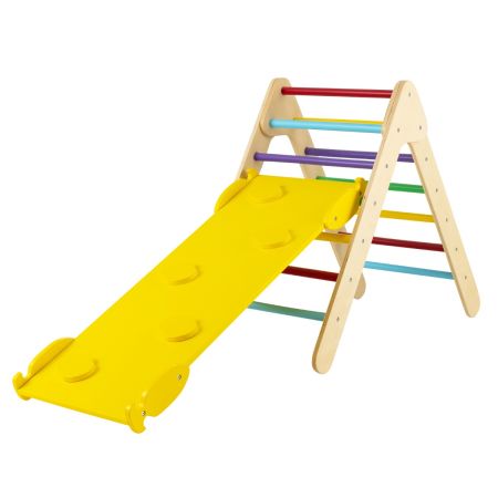 arrampicatore con rampa di scivolo