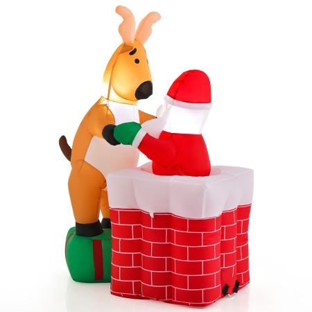 Babbo Natale gonfiabile