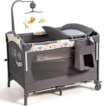 letto pieghevole con tasca