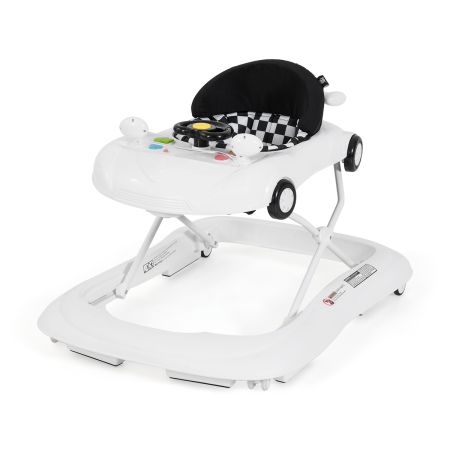 girello 2 in 1 e sedile con altezza regolabile musica luci e specchio