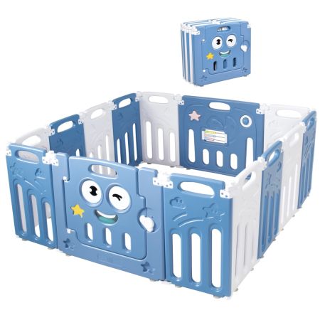 recinto per bambini con 14 pannelli