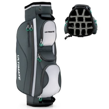 sacca da golf con 14 divisori