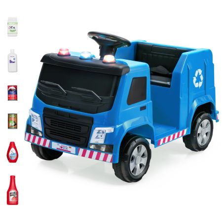 camion della spazzatura alimentato a batteria da 12 V