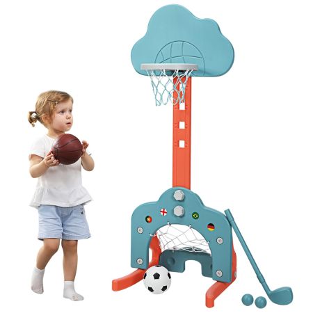 canestro da basket 3 in 1