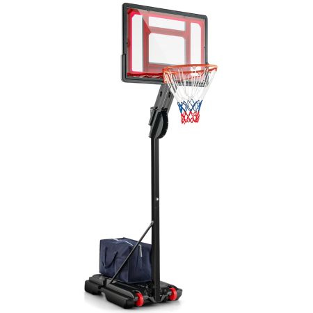 supporto per pallacanestro regolabile in altezza
