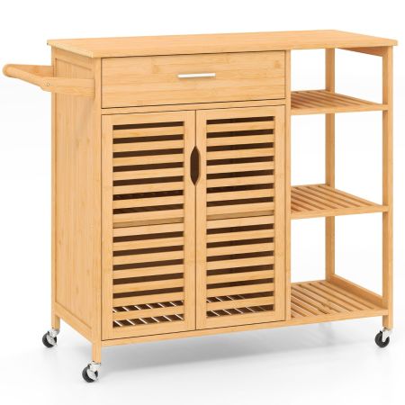 Scaffale girevole a 5 ripiani per verdure con coperchio, carrello quadrato su ruote nero, organizer da cucina per frutta e verdura