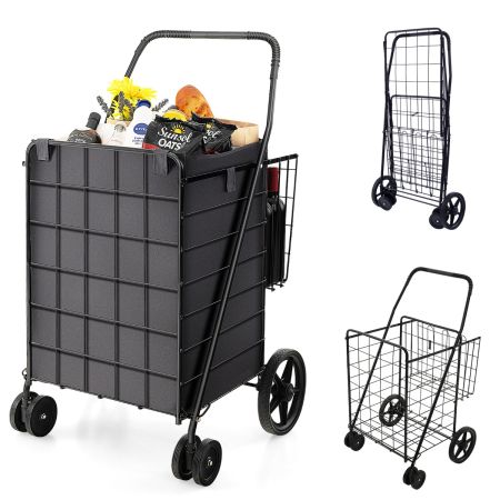carrello della spesa con fodera