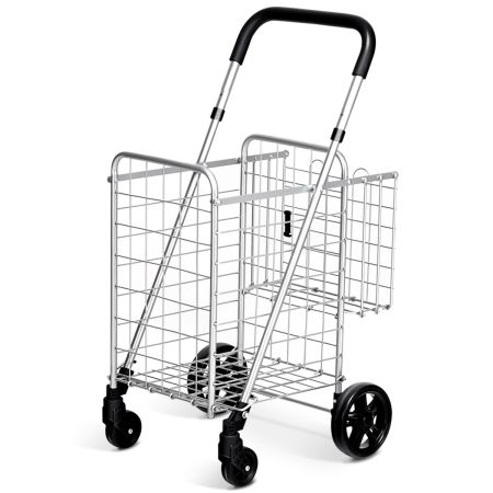 carrello spesa a doppio cestello