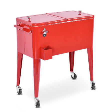 carrello termico con ruote