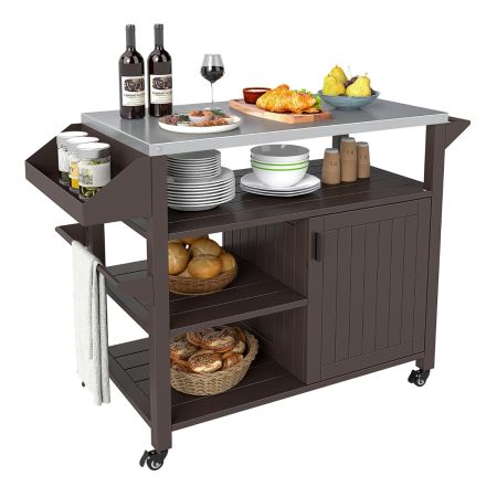 carrello grill da esterno