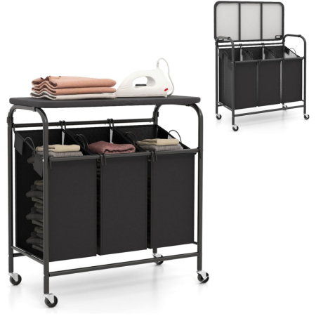 carrello per il sorteggio della biancheria