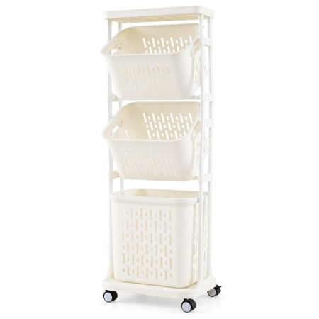 organizer per cesto bucato