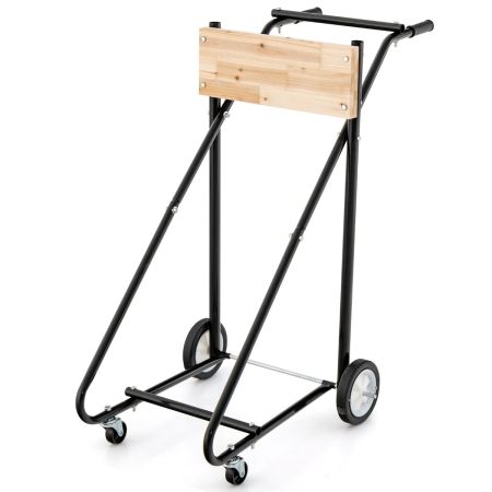 carrello portamotore nero