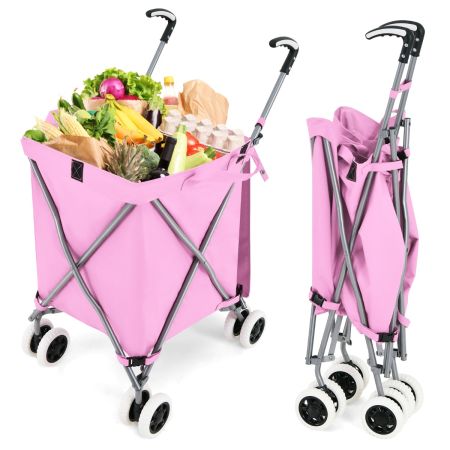 carrello della spesa con ruote