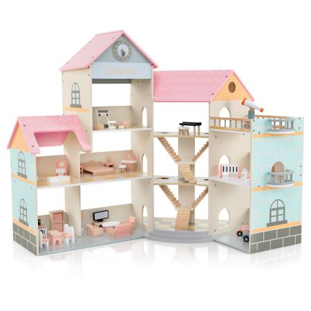 casa delle bambole per gioco di finzione