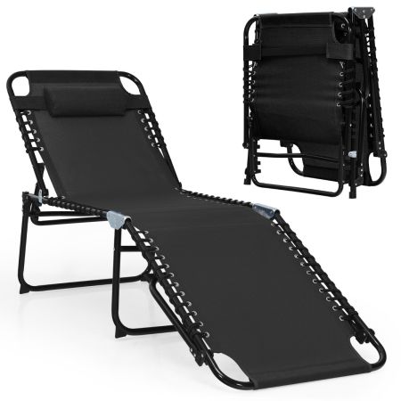 chaise longue pieghevole