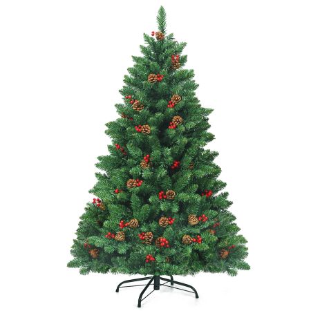 Albero di Natale pigne decorative