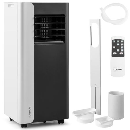 Raffreddatore 3 in 1 con ventilatore e deumidificatore per stanze fino a 28㎡, Condizionatore portatile 7000 BTU