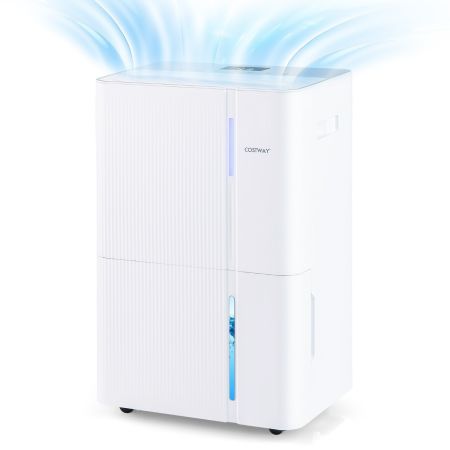 Deumidificatore 40 L/giorno per casa con 3 modalità, Deumidificatore a risparmio energetico per bagno