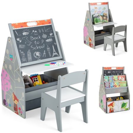 set scrivania e sedia per bambin