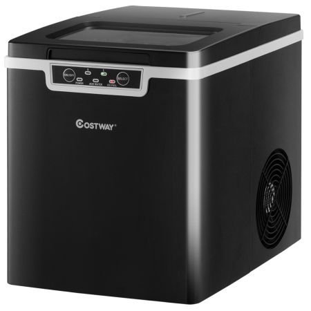 Macchina del ghiaccio portatile compatta 2 dimensioni di cubetti per bevande e cocktail senza BPA
