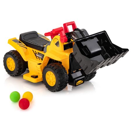 giocattolo escavatore per bambini all'aperto