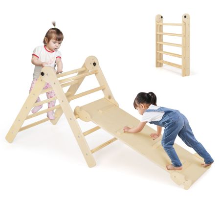 set triangolare pieghevole con scivolo