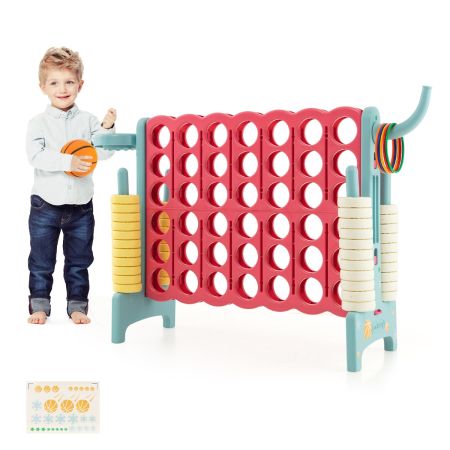 set di gioco gigante con 42 anelli giganti
