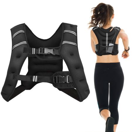 giubbotto da allenamento 8kg con fibbie regolabili