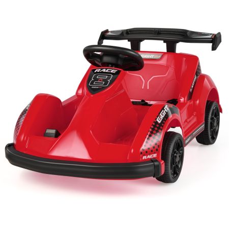 go cart elettrico con batteria 6V e telecomando