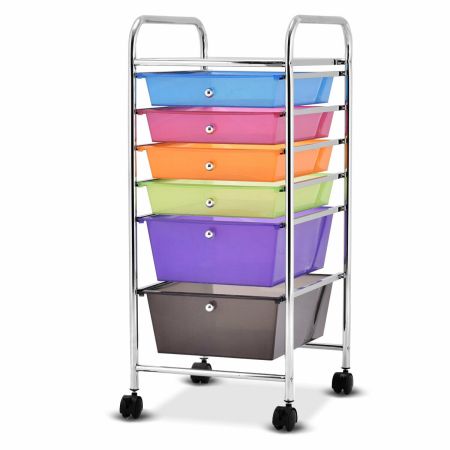 carrello cassettiera con route