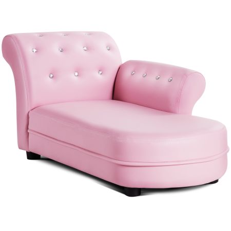 divano in similpelle PVC e solida legno