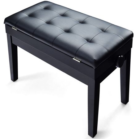 Panca per pianoforte Nero