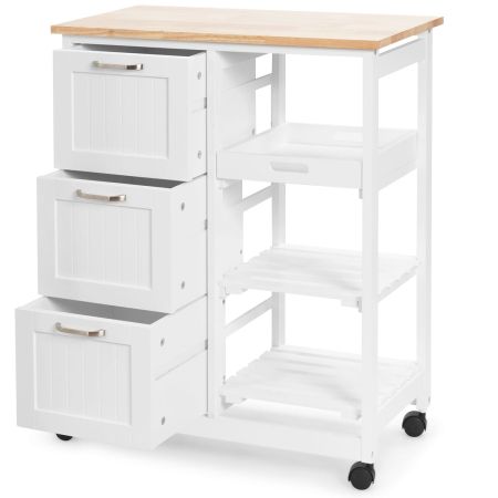 carrello da cucina con ampio spazio