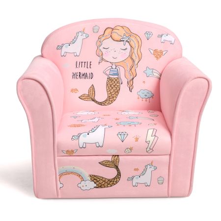  Poltrona per bambini in spugna e schienale ergonomico
