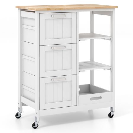 carrello isola cucina rotante