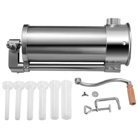 insaccatrice manuale in acciaio inox solido