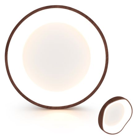 lampada a soffitto con telaio in metallo