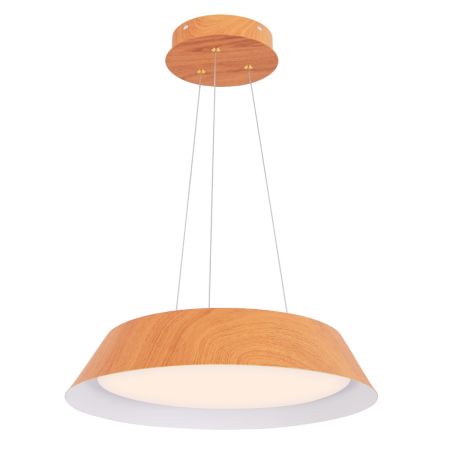 luce a soffitto con cornice in metallo
