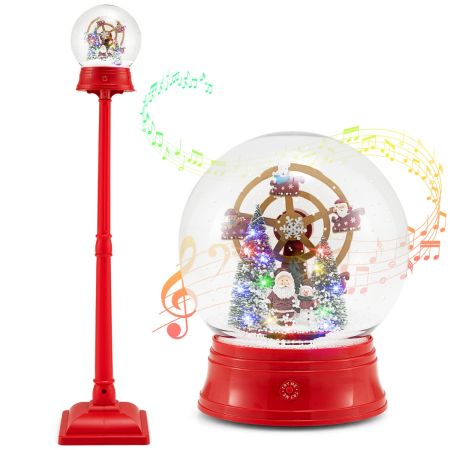 con Babbo Natale e ruota panoramica