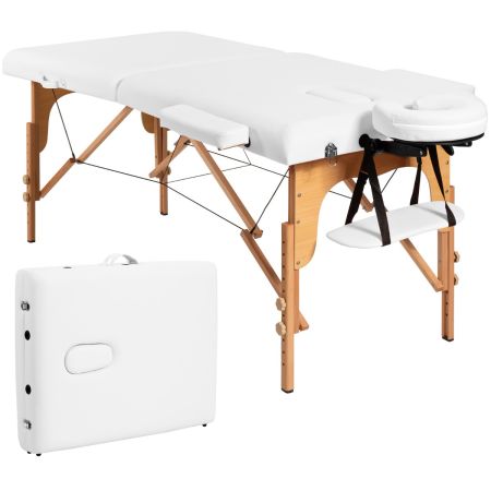 lettino per massaggi bianco