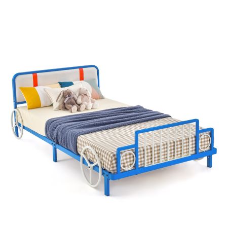 letto singolo con testiera