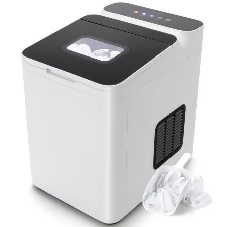macchina del ghiaccio con coperchio di vetro