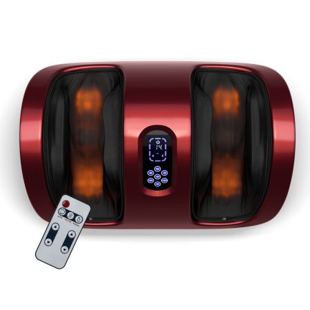 massaggiatore con schermo LCD e telecomando